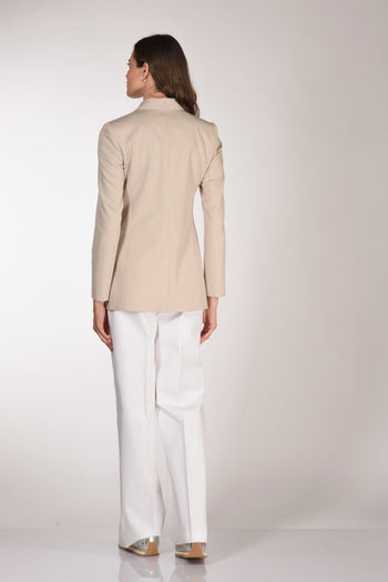 Giacca Impuntura Beige Donna - 5