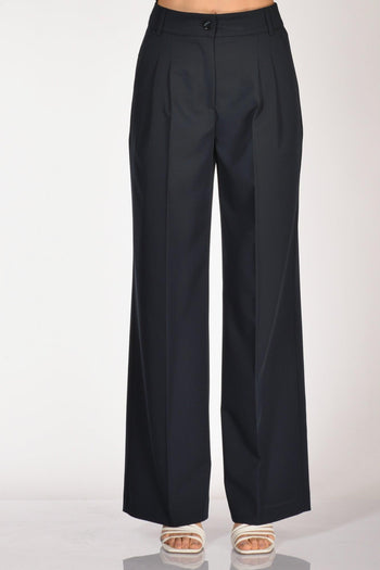 Pantalone Pinces Blu Donna - 3