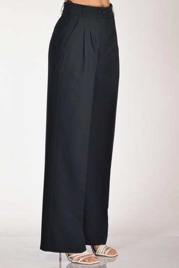 Pantalone Pinces Blu Donna - 5