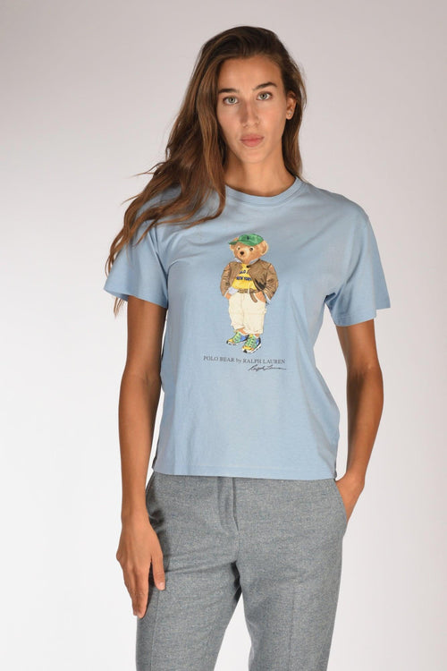 T-shirt Orso Azzurro Donna