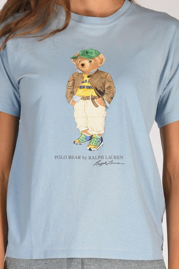 T-shirt Orso Azzurro Donna - 3