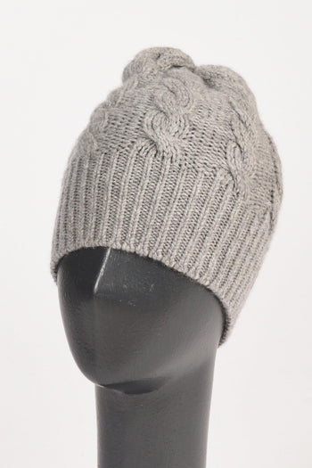 Cappello Treccia Grigio Chiaro Donna - 2