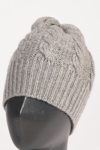 Cappello Treccia Grigio Chiaro Donna - 3