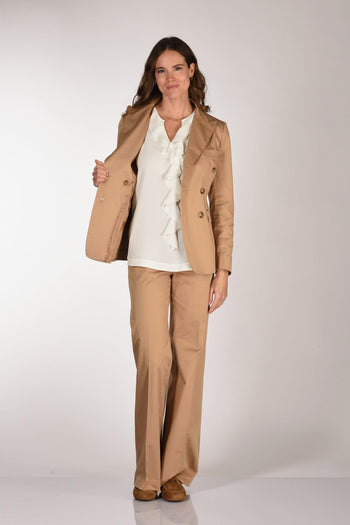Giacca Lauren Beige Cammello Donna - 7
