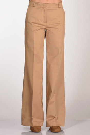 Pantalone Andrea Beige Cammello Donna - 3