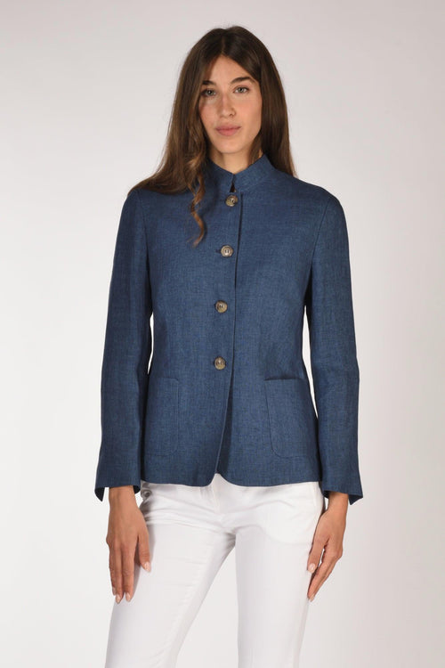 Giacca Ginevra Blu Chiaro Donna