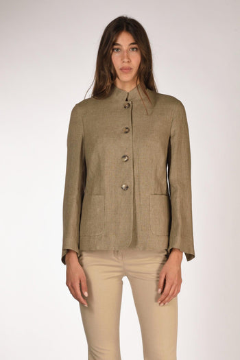 Giacca Ginevra Beige Scuro Donna - 2