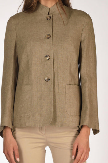 Giacca Ginevra Beige Scuro Donna - 3