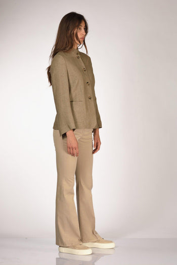 Giacca Ginevra Beige Scuro Donna - 4