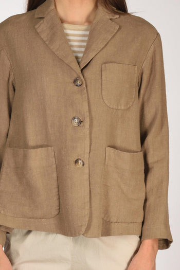 Giacca Petra Beige Scuro Donna - 3