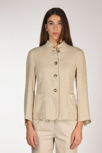 Giacca Ginevra Beige Chiaro Donna - 2