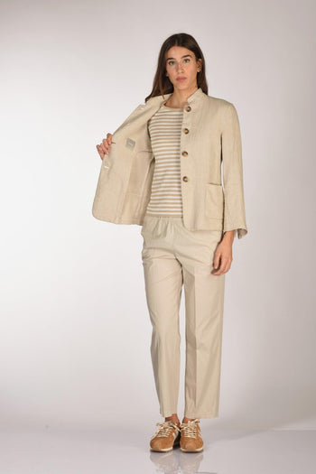 Giacca Ginevra Beige Chiaro Donna - 6