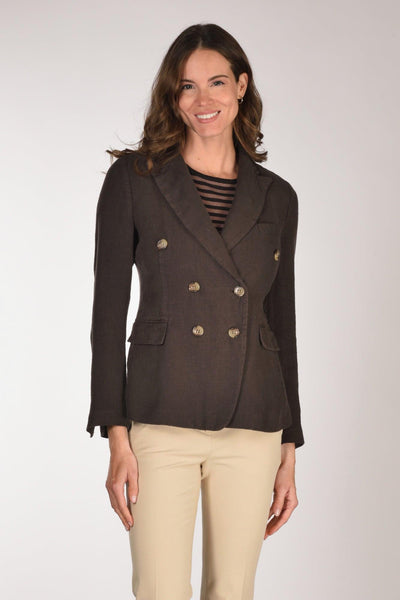 Giacca Lauren Marrone Donna