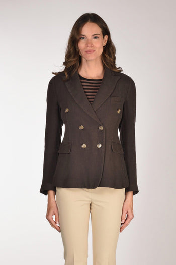 Giacca Lauren Marrone Donna - 2