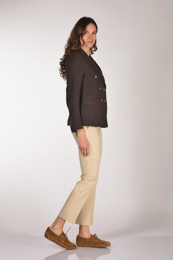 Giacca Lauren Marrone Donna - 4