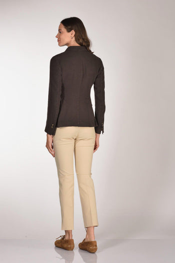 Giacca Lauren Marrone Donna - 5