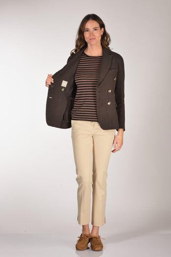 Giacca Lauren Marrone Donna - 6