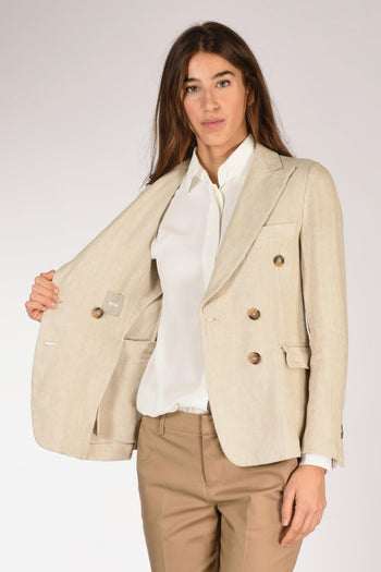 Giacca Lauren Beige Chiaro Donna - 6