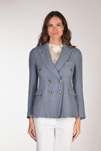 Giacca Lauren Azzurro Polvere Donna - 2