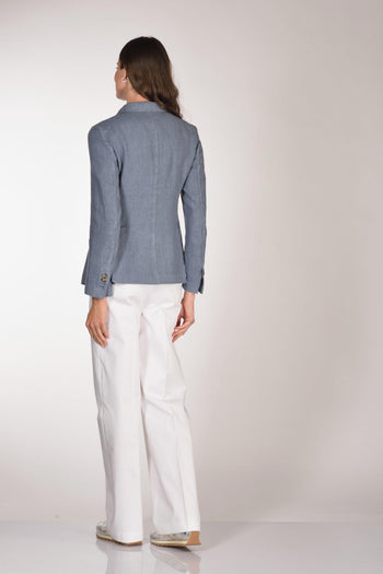 Giacca Lauren Azzurro Polvere Donna - 5