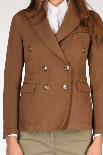 Giacca Lauren Marrone Chiaro Donna - 3