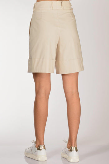 Bermuda Nadine Beige Chiaro Donna - 6