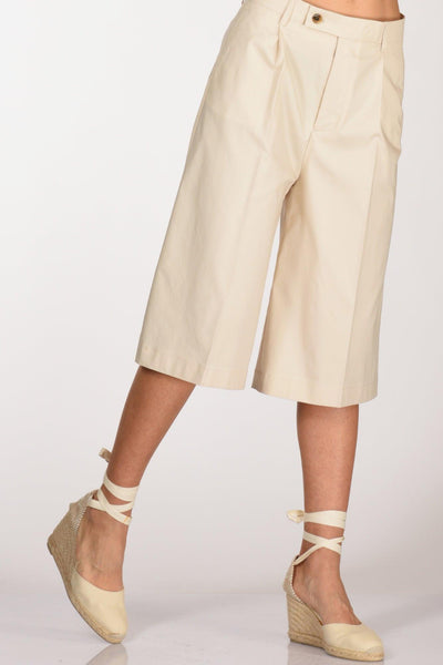 Bermuda Linda Beige Chiaro Donna