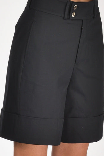 Bermuda Nadine Blu Navy Donna - 5