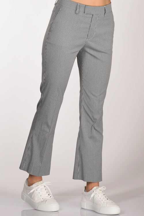 Pantalone Aurora Nero/bianco Donna