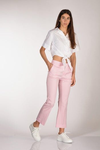Pantalone Aurora Rosa/bianco Donna - 2