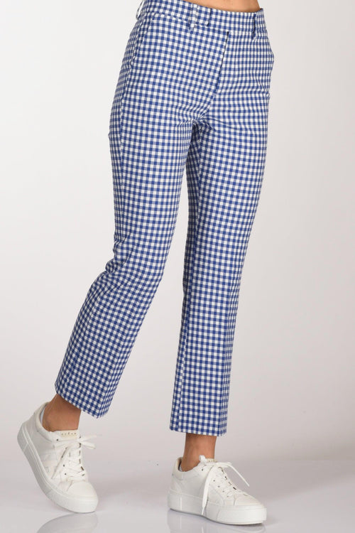 Pantalone Aurora Blu/bianco Donna