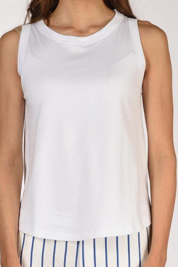 Canotta Bianco Donna - 3