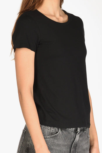 Paris Tshirt Mm Nero Donna - 4
