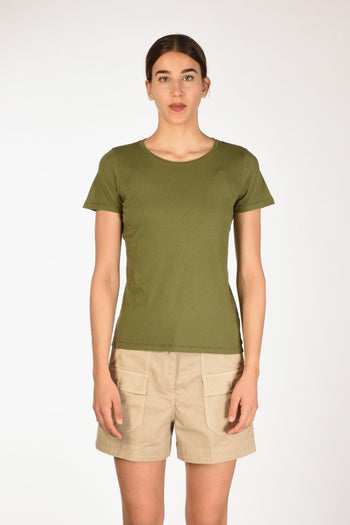 Paris Tshirt Mm Verde Donna - 2