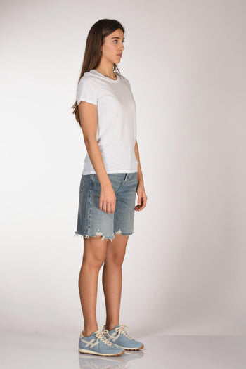 Paris Tshirt Mm Bianco Donna - 4