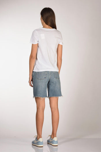 Paris Tshirt Mm Bianco Donna - 5
