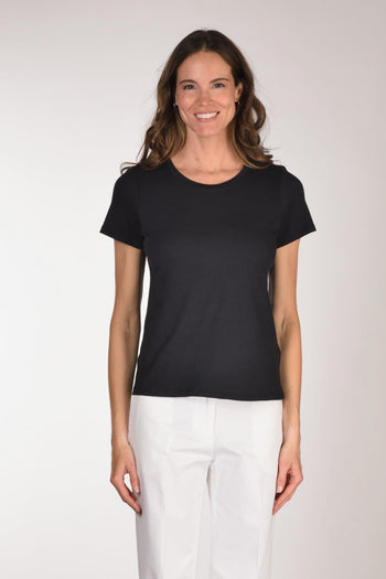 Paris Tshirt Mm Blu Navy Donna - 2