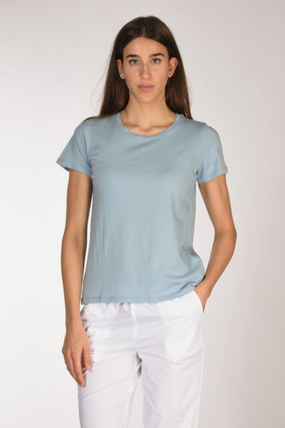 Paris Tshirt Mm Azzurro Polvere Donna