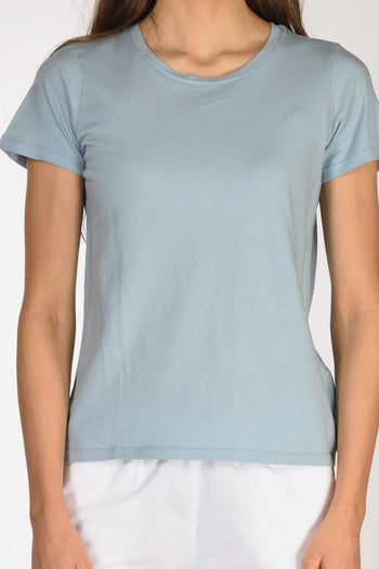 Paris Tshirt Mm Azzurro Polvere Donna - 3