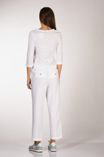Paris Tshirt Bianco Donna - 5