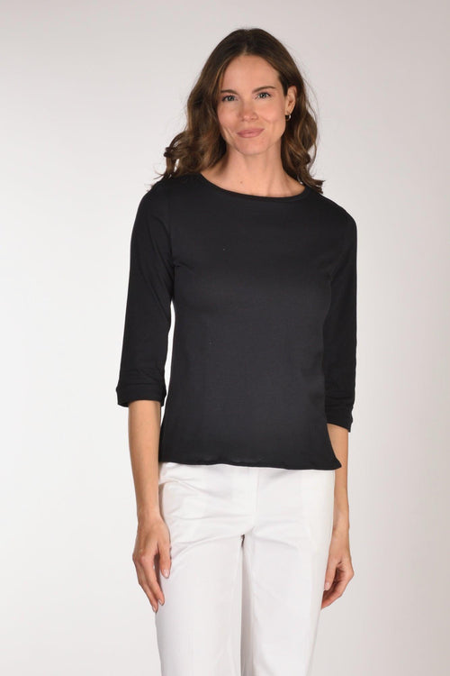 Paris Tshirt Blu Navy Donna