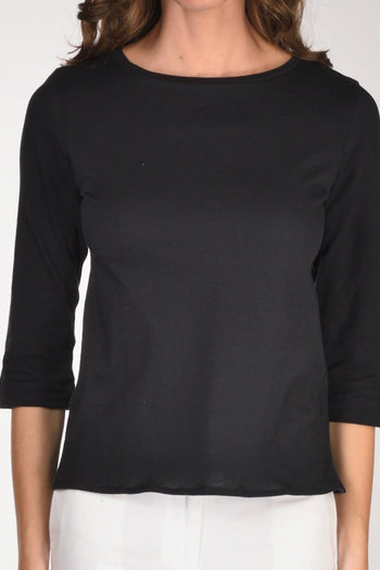 Paris Tshirt Blu Navy Donna - 3