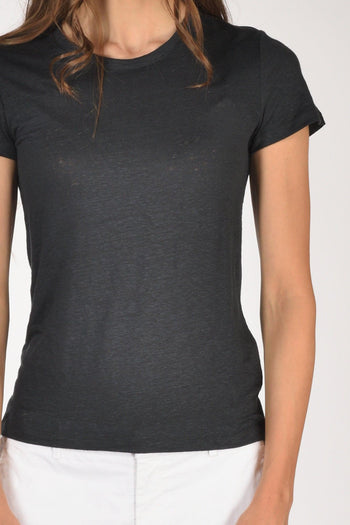 Paris Tshirt Mm Blu Navy Donna - 3