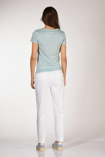 Paris Tshirt Mm Azzurro Polvere Donna - 5