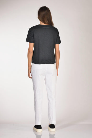 Paris Tshirt Blu Navy Donna - 5