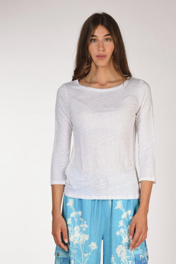 Paris Tshirt Bianco Donna - 2