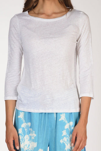 Paris Tshirt Bianco Donna - 3