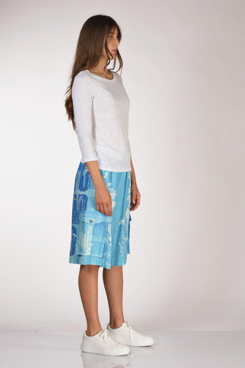 Paris Tshirt Bianco Donna - 4
