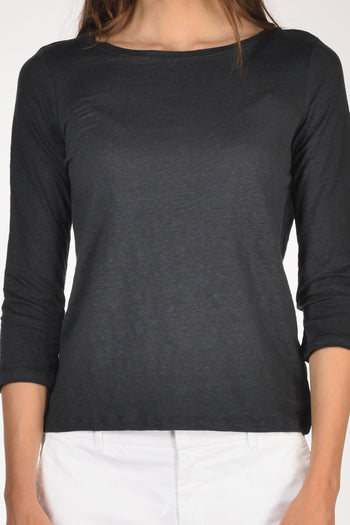 Paris Tshirt Blu Navy Donna - 3