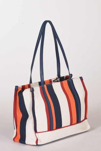 Paris Borsa Orso Arancio/multicolor Donna - 5